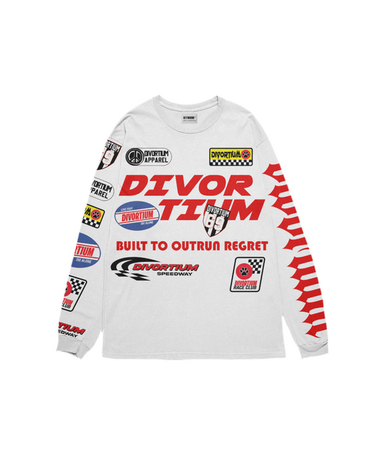 DIVORTIUM “ BUILT TO OUTRUN REGRET” T-SHIRT